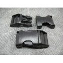 Fermeture attache clips pour passant 15mm