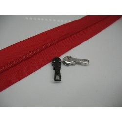 Fermeture au m YKK rouge orange