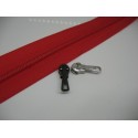 Fermeture au m YKK rouge orange