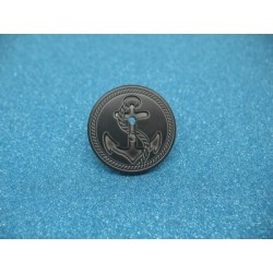 Bouton ancre anthracite 25mm
