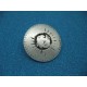Bouton métal mystique vieil argent 36mm