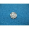 Bouton empereur vieil argent 18 mm