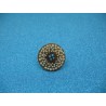 Bouton corozo point caramel 23mm