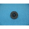 Bouton corozo point noir 23mm