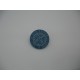 Bouton boussole bleue 18mm