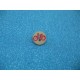 Bouton velo mastic rouge 12mm
