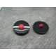 Bouton bonnet de marin marine pompon rouge 22mm