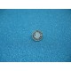 Bouton poisson noir effet nacre 12mm