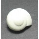 Bouton escargot crème 16mm