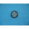 Bouton 2 ancres bleu roi 18mm