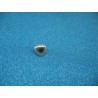 Bouton triangle métal or 9mm