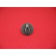 Bouton pince plate métallisé vieil argent 18mm