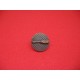 Bouton tournevis métallisé cuivre 18mm