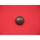 Bouton cuir vieilli verni coloris 2603 18mm