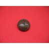 Bouton cuir vieilli verni coloris 2603 23mm