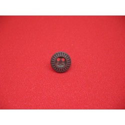 Bouton roue marron 12mm