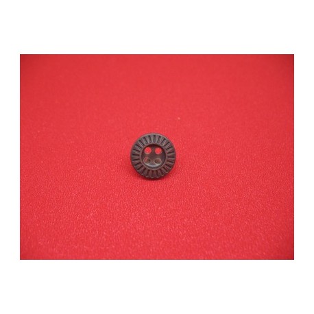 Bouton roue marron 12mm