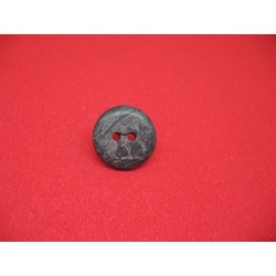 Bouton imitation corne anthracite 18mm