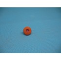 Bouton pistil orange violet 12mm