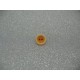Bouton lentille délavée orange 10mm