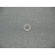 Bouton lentille délavée blanc cassé 10mm