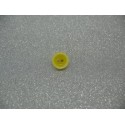 Bouton lentille délavée jaune 10mm