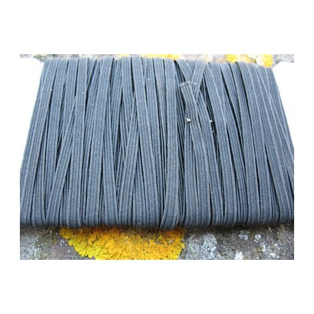 Elastique noir 5mm