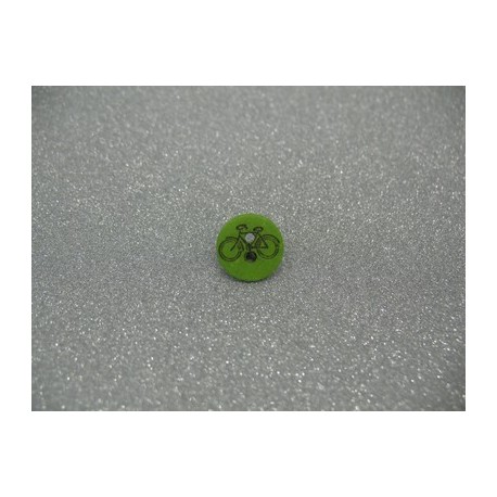Bouton vélo anis 12mm