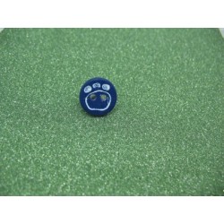 Bouton empreinte patte marine 12mm