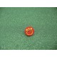 Bouton empreinte patte rouge 12mm