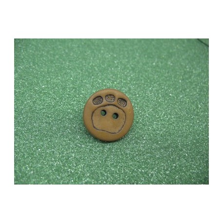 Bouton empreinte patte noisette 18mm