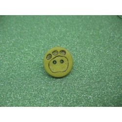 Bouton empreinte patte olive 18mm