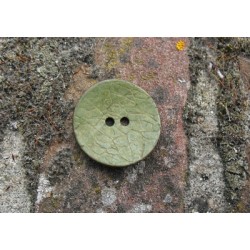 Bouton coco vert 25mm