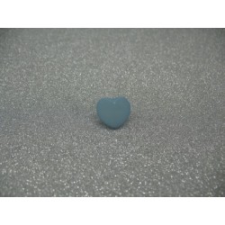 Bouton cœur ciel 12mm