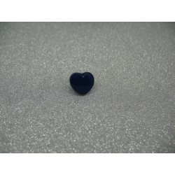 Bouton cœur marine 12mm