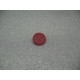 Bouton boussole à pied rouge 18mm