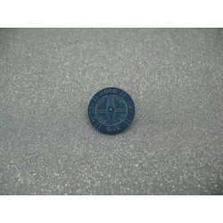 Bouton boussole à pied pétrole 18mm