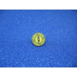 Bouton boussole jaune 15mm