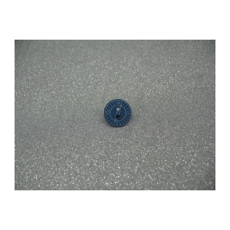 Bouton boussole bleu raf 12mm