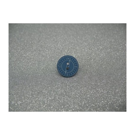 Bouton boussole bleu raf 15mm