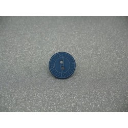 Bouton boussole bleu raf 18mm