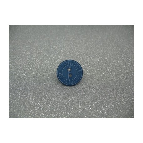 Bouton boussole bleu raf 18mm