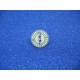Bouton boussole écru 18mm
