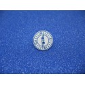 Bouton boussole blanc 18mm
