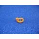 Bouton canard orange verni émaillé 18mm