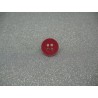 Bouton pointillé délavé rouge 15mm