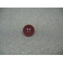 Bouton pointillé délavé fuschia 15mm