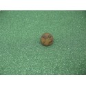 Bouton cerf marron 12mm