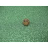 Bouton cerf marron 12mm
