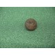 Bouton cerf marron 15mm